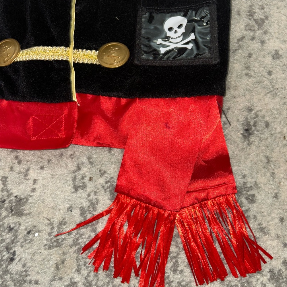 Melissa & Doug Pirate Role Play Halloween Costume size 3 to 6 unisex - Picture 7 of 7